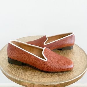 Stubbs & Wootton Football Slipper Loafer Limited Edition Brown